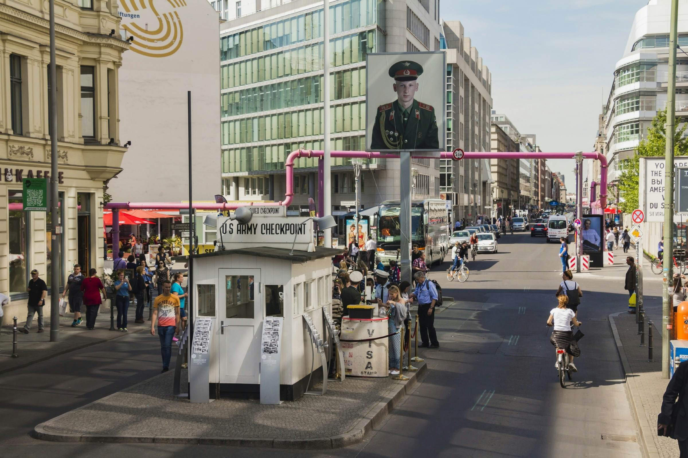 You’ll no longer see soldiers at Berlin’s Checkpoint Charlie Lonely